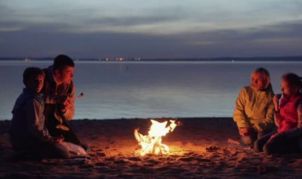 Watermann Homes - Perfekter Urlaub durch lokale Freunde - Lagerfeuer am Strand